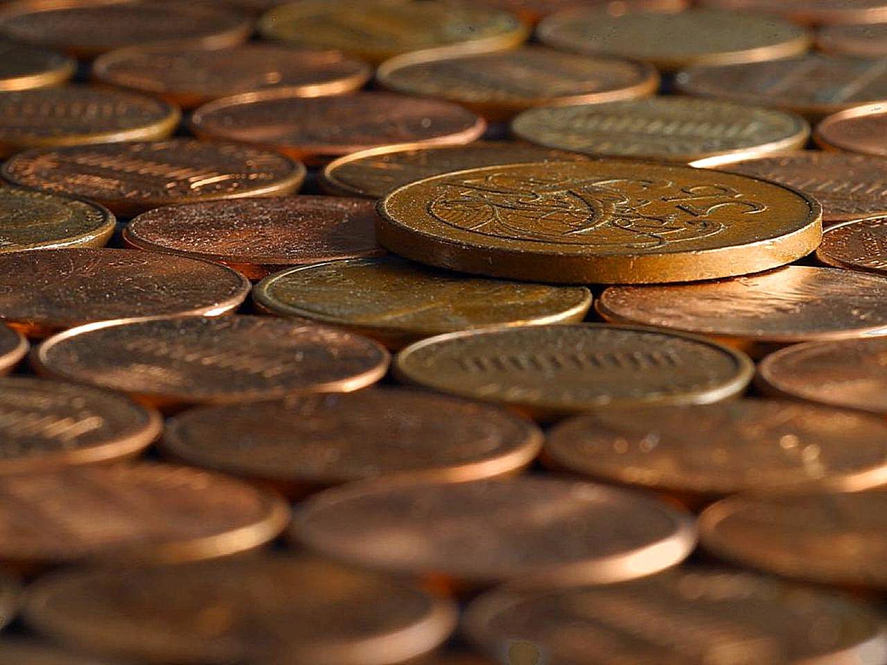 penny pennies coins copper